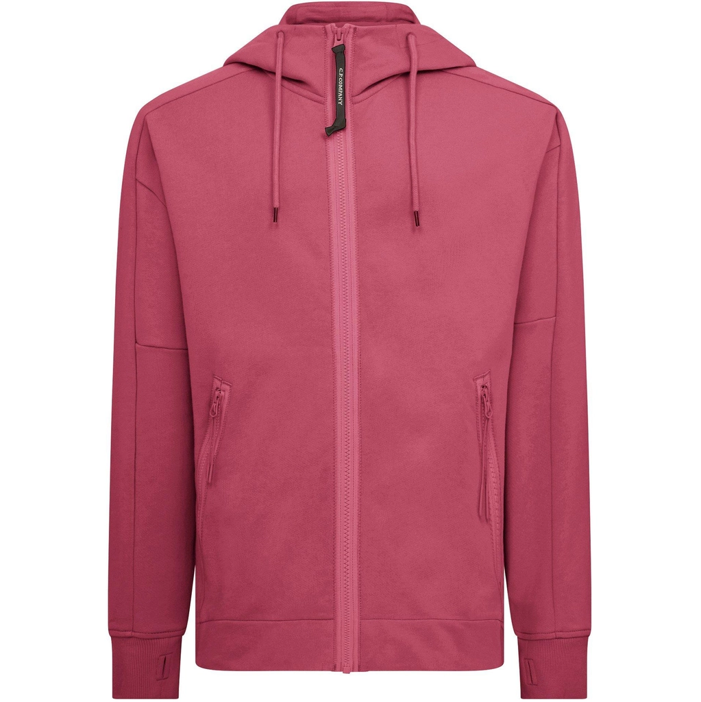 CP Company Goggle Hoodie - Red Bud 577